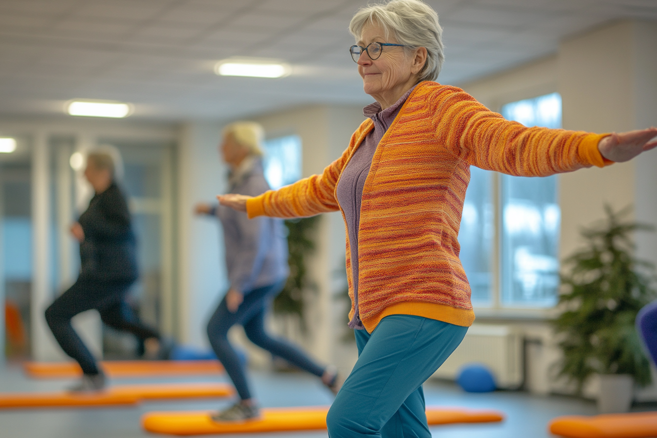 Щасливі учасники програми ArtMove Fitness демонструють свої досягнення після занять